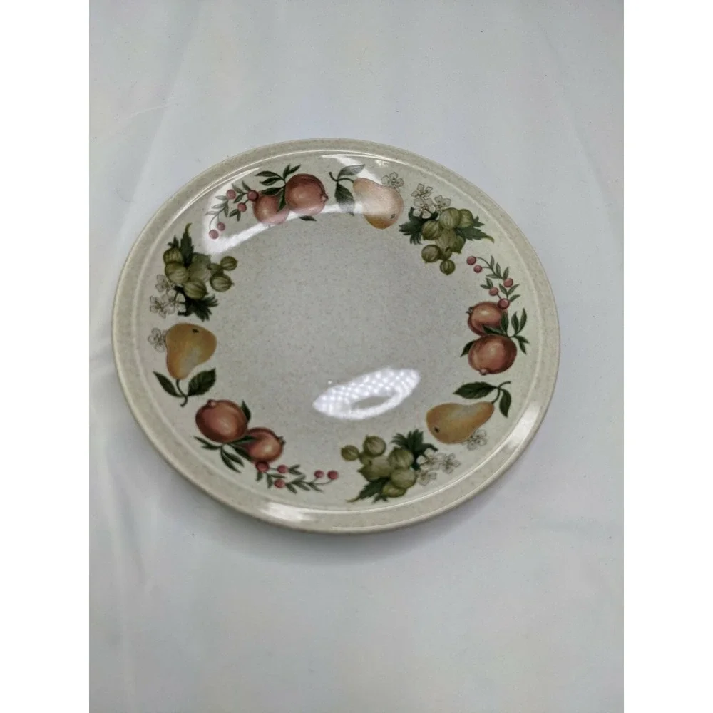 Wedgwood‎ Quince Fruit Bread Dessert Plate 6.25  Inch Dinnerware Lot of 4